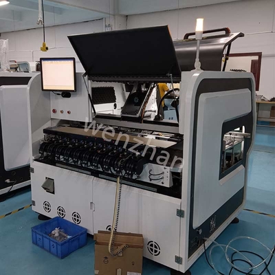 Enchufe de inserción de terminales de alta velocidad en la máquina de recogida y colocación THT Máquina de inserción radial automática
