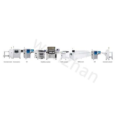 Maquinaria de producción de electrónica SMT Línea automática completa, pantalla LED SMT Línea de producción, línea de producción SMT para pantalla LED