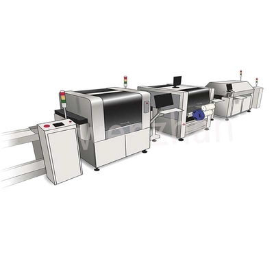 Máquina de ensamblaje de PCB de línea SMT Máquina de ensamblaje SMT automática completa