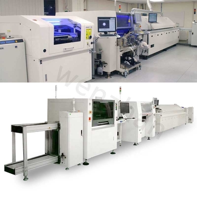 Máquina de recogida y colocación automática de horno de reflujo, impresora de PCB, equipo de montaje SMT