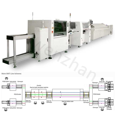 Máquina SMT de mejor producción de PCB de bajo costo Máquina de montaje de chips totalmente automática SMD para montaje de luz LED
