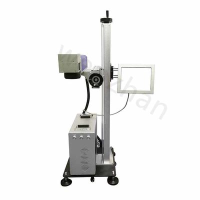 Máquina de marcado con láser volador de CO2 WZ-103F para artesanía regalos ropa zapatos bolsos e industria IC
