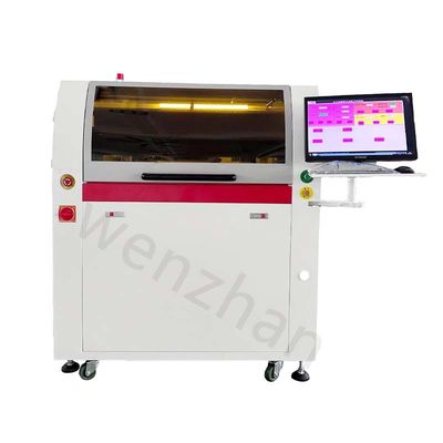 Impresora de pasta de soldadura de PCB totalmente automática para la máquina de recoger y colocar 0402-0201