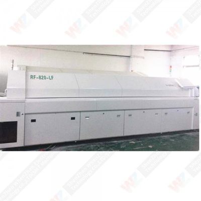 Mano barato usada y segunda SMT 6/8/10/12 horno del flujo de las zonas