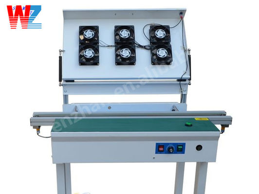 AC220V 1200 mm/min Transportador de inspección de PCB con ventilador de enfriamiento