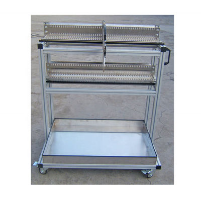 Almacenamiento de plata SMT Carros de alimentación SAMSUNG SM Carro de alimentación 100x70x130cm