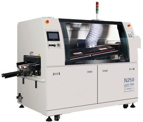 Calidad Mejor precio Máquina automática de soldadura por ondas SMT Máquina de soldadura por PCB Fábrica