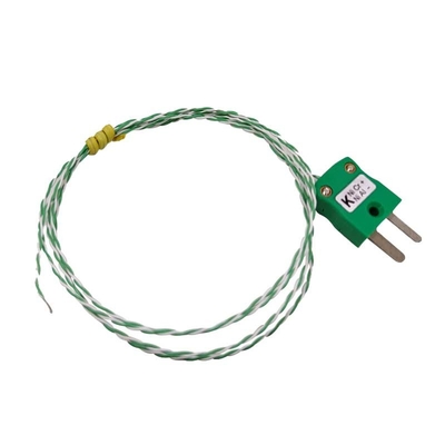 piezas de repuesto de fibra de vidrio PFA PTFE SMT 20AWG 24AWG conector fácil MICC termopareja tipo K